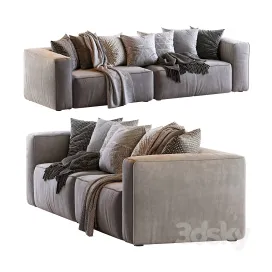 Mello Taos Brown Right Arm Corner Sectional